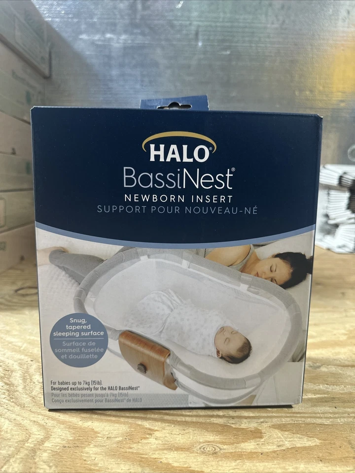 Halo Bassinest Newborn Insert for Swivel Sleeper Model 4422 15lbs 100 Cotton