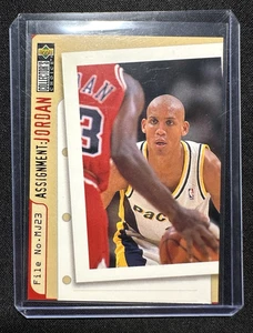Michael Jordan 1996 NBA Upper Deck Collector's Choice #365 Assignment Bulls - Bild 1 von 2