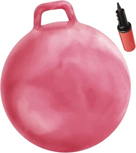 Hopper Ball für Erwachsene | 29" Pink Springball | Hippity Hop | Sit & Bounce Fun  - Bild 1 von 12