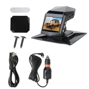 Car Dash Video Recorder Rear View Monitor DashCam 2Inch Screen 1080P Wide4461 - Picture 1 of 6