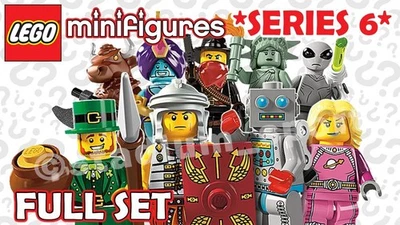 LEGO 8827 Minifigures Series 6 Complete Full Set of 16 - Rare Retired Set - image 1 of 3