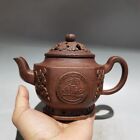 Chinese Yixing Zisha Clay Teapot  Zhaocai Jinbao Pot Manxi Ceramics 480Ml