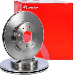 COPPIA DISCHI FRENO ANT BREMBO FIAT QUBO 1.3 D Mjt (225CXB1A 55KW 08> 09584311 - Foto 1 di 1