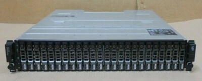 Dell PowerVault MD1220 24x 1TB 7.2K SAS HDD Storage Array 2x Controllers 2x PSU  - Image 1 of 3