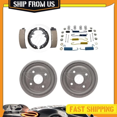 Kit de zapatas de freno y herrajes de batería delanteros para Mercury Villager 1965 Foto 1 de 4