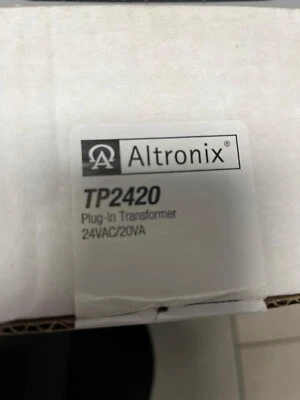 Altronix TP2420 Plug-In Transformer 24VAC/20VA - Image 1 of 2