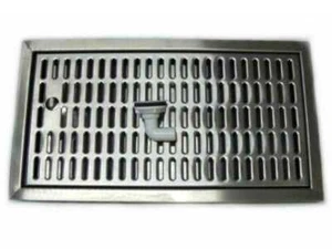 Tropfblech Tropfschale mit Abfluss zum einsetzen 480 x 313 mm Abtropfschale - Bild 1 von 2