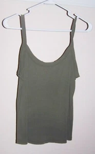 Aeropostale Damen Top Größe M Olivgrün Ärmellos Tank - Bild 1 von 4