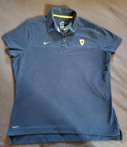 Team Nike Fit Dry Iowa Hawkeyes Polo Kurzarm Schwarz Shirt Damen XXL - Bild 1 von 9