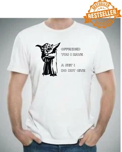 Camiseta OFENDED YOU I HAVE / YODA / Sarcástico / JEDI / Navidad / Cumpleaños / S-XXL - Imagen 1 de 12