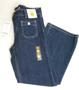 Gymboree Girl 7 Plus Boot Cut Adjustable  Waist Blue Jeans New 0692 - Picture 1 of 7