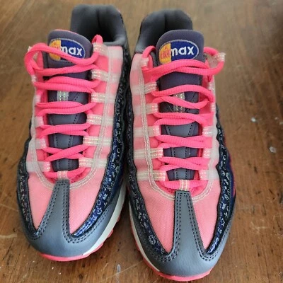 Nike Zapatos Air Max 95 Talla 5Y Regency Púrpura Corredor Rosa Caliente Vela Láser CI9933-500 Foto 1 de 4