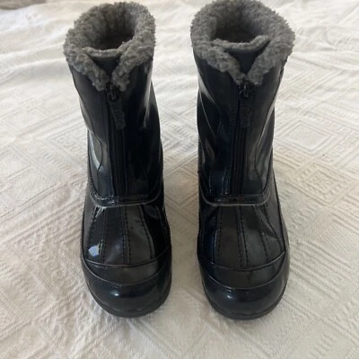 Totes Women’s Black Short Waterproof Winter Boot Size 6 - Image 1 of 4