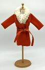 Vintage Barbie Sears Exclusive Glamour Group #1510 Orange Coat Faux Fur Collar
