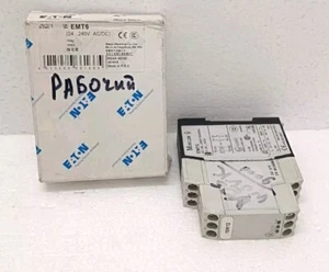 EMT6. THERMISTOR MOTOR PROTECTION RELAY 24-240AC/DC. EATON-MOELLER FREE DELIVERY - Picture 1 of 4
