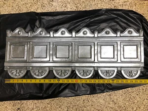 Vintage style Zinc Decorative Moulding W.F.Norman 30” X 11.5 Marquee - Bild 1 von 3