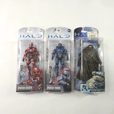 光环斯巴达士兵索恩大师酋长斗篷可动人偶套装麦克法兰玩具 — 第 1/4 张图片