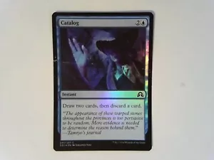 Foil Catalog Shadows over Innistrad - Magic the Gathering MTG - Blue - Picture 1 of 2