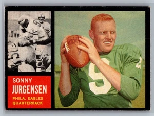 1962 Topps - Sonny Jurgensen #115 - HOF EX *TEXCARDS* - Bild 1 von 2
