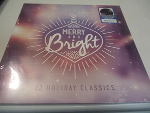 SEALED Merry and Bright Holiday Classics Christmas Purple LP Vinyl Walmart Exc. - Picture 1 of 2