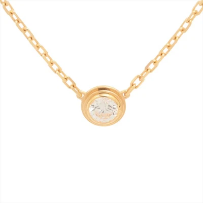 Collar de diamantes Cartier D'amour LM 750 (YG) 2,9 g Foto 1 de 4