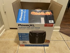 POWER-XL 6-Qt Digital Vortex Pro Air Fryer, With 10 Touch Presets,color Black - Picture 1 of 2