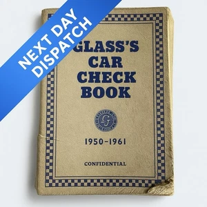 Libro de cheques Glass’s Car 1950 a 1961 guía de referencia de comercio de motor vintage - Imagen 1 de 7