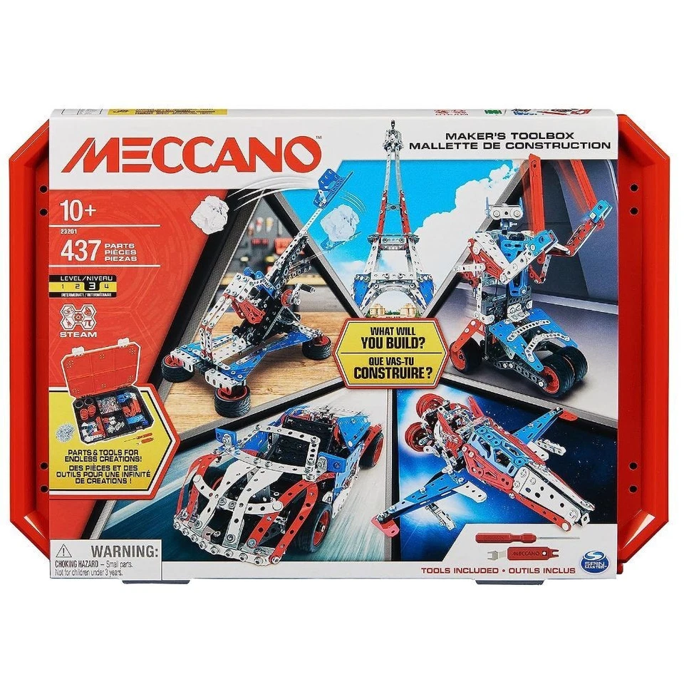 Meccano Maker's Toolbox AMEC11106