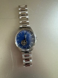 Reloj Timex Waterbury Automático Tradicional Hombre 42mm Azul/Plateado TW2U37800 - Imagen 1 de 7