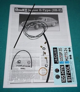 Jaguar XK-E Coupe Revell 1/8 Front Floor Inner Doors Etc. - Picture 1 of 1