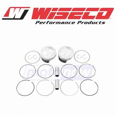 Wiseco Tracker Series Piston Kit for 2007-2009 Harley Davidson FXDL Dyna vb Foto 1 de 4