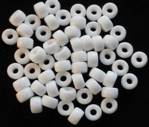 Multicolor Opake Glas Krähe Perlen, 9 mm, 37 Farben, 100 pro Strang - Bild 1 von 1