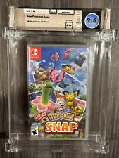 New Pokemon Snap Nintendo Switch, New and Sealed GRADED WATA 9.6/A++
