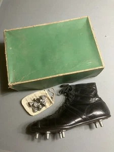 Antique Football 1940’s Hyde Cleats With Spare Set Of Cleats, NOS! - Picture 1 of 17