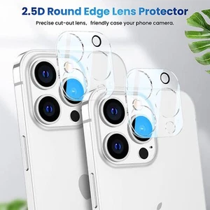 Camera Lens Screen Protector Tempered Glass For iPhone 15 Pro Max Mini 13 14 12 - Picture 1 of 50
