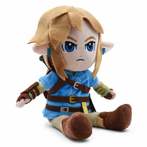 10€57 sur sanei zelda breath of the wild zelda link peluche 21cm /12 noir -  Peluche - Achat & prix