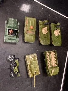 1976 Matchbox #54 Transporteur de personnel US Army Moto Jeep Boat Super rapide Lot - Photo 1/16