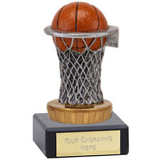 Basketball  Trophy in 3 Sizes  Free Engraving up to 30 Letters 