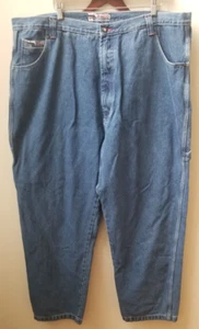 Vintage Paco Sport Jeans Men’s Hip Hop Blue Carpenter Denim Skater 50x32 Y2k - Picture 1 of 8