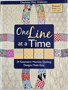 One Line at a Time 24 Geometric Machine-Quilting Designs Made Easy - Imagen 1 de 3