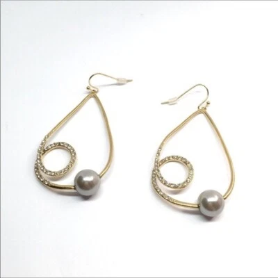 Pendientes colgantes de perlas Alexis Bittar nuevos sin etiquetas Foto 1 de 3