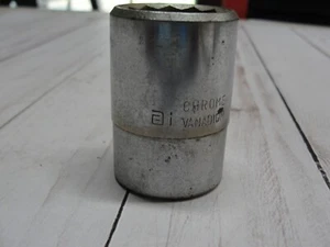 ai Japan 1" Socket 3/4" Drive Chrome Vanadium Pre-owned VGUC - Picture 1 of 5