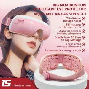 4D Musik Elektrisches Augenmassagegerät Heiß Kompresse Airbag Druck Vibration Massage - Bild 1 von 6