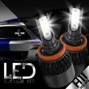 XENTEC LED HID Headlight Conversion kit H11 6000K for 2009-2010 Dodge Ram 5500 - Picture 1 of 12