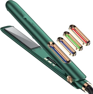 3 Ionic Flat Iron Hair Straightener & Curler 2 in 1 1.18 " Professional Ceramic - Picture 1 of 7