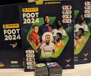 Set complet PANINI FOOT 2024 cahier souple 1 à 468 à coller lire la description - Imagen 1 de 2