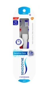 Sensodyne Sensitive Care Soft Toothbrush, Pack of 2 - Picture 1 of 1