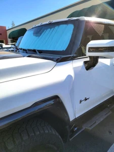 2022 - 2025 HUMMER EV SUV Windshield SunShade - IN STOCK - Made in USA - Foto 1 di 8