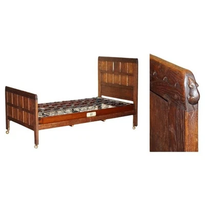 RARE 1920'S ROBERT MOUSEMAN THOMPSON BEDSTEAD RARE ORIGINAL STAPLES MATTRESS - Image 1 of 4