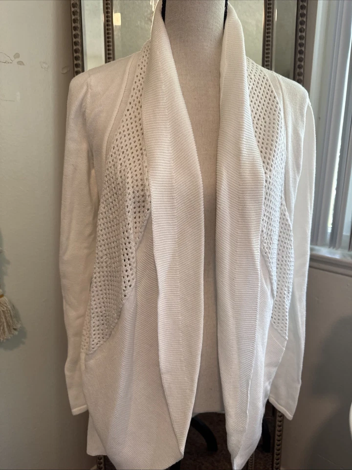 Cárdigan Círculo Algodón Pima 100% Orgánico Indígena Comercio Justo Hecho en Perú XS Foto 1 de 4